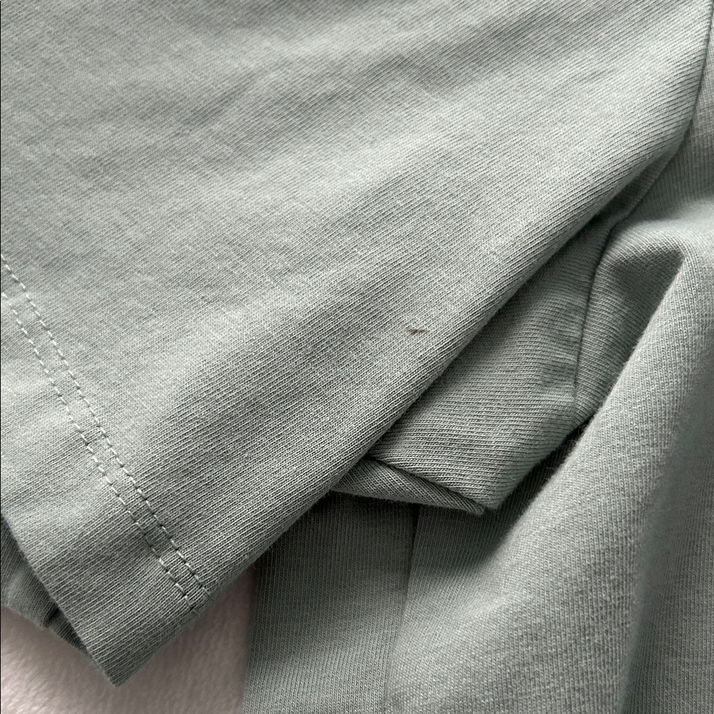 H&M Men's Polo Shirt - Soft Sage - Picture 5 of 6
